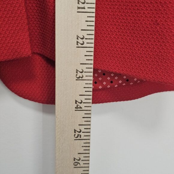The Limited Red Blazer Women's Large Suit Jacket One Button Fully Lined Classic - Picture 6 of 7